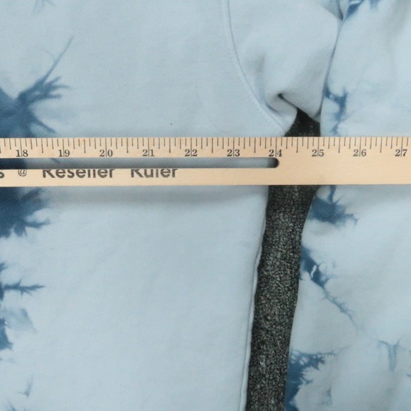 Legends Hoodie Mens Large Blue Fairfax Tie Dye Pullover Hooded Pockets - Picture 8 of 10